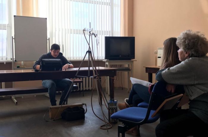 Обучение в испытательном центре филиала ЦЛАТИ по Астраханской области на тему: «Отбор проб атмосферного воздуха».