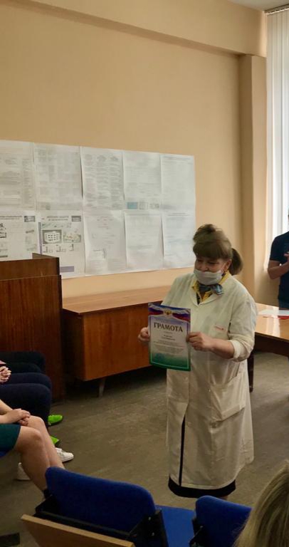 Вручение грамот и благодарностей в филиале ЦЛАТИ по Астраханской области.